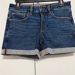 American Eagle Outfitters Dark Blue Jean Shorts